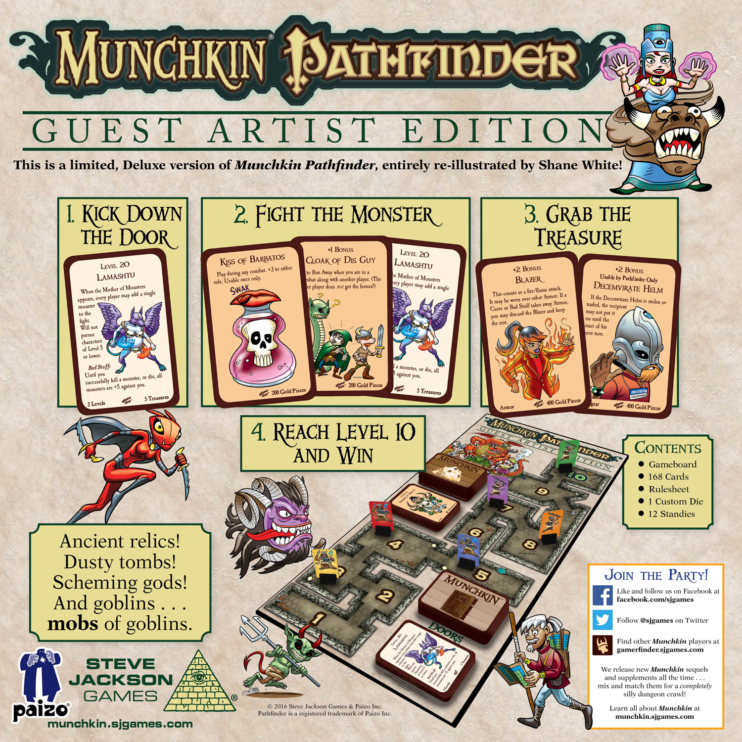Munchkin : Pathfinder Guest Artist Edition